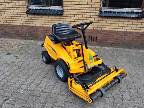 Te koop: Stiga Villa 9E Zitmaaier – Zeer nette staat, Tuin en Terras, Grasmaaiers, Gebruikt, 50 cm of meer, Cirkelmaaier, Mulchfunctie