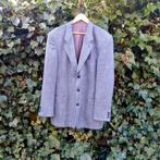 Sergio Albani blauwe geweven Blazer Heren maat 53, Ophalen of Verzenden, Zo goed als nieuw, Maat 52/54 (L), Blauw