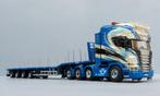 THURHAGENS: Scania + Nooteboom telestep + vleugel, Hobby en Vrije tijd, Modelauto's | 1:50, Nieuw, Wsi, Bus of Vrachtwagen, Ophalen