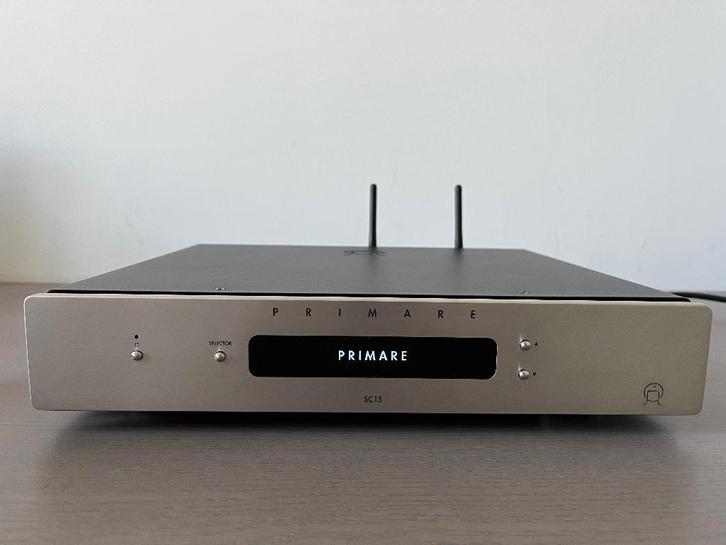 Primare SC15 Prisma voorversterker en netwerkspeler met WiSA, Audio, Tv en Foto, Versterkers en Receivers, Zo goed als nieuw, Minder dan 60 watt