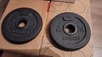 Domyos Halterschijven 4x1kg, Ophalen, Gebruikt, Rug, Halterschijven