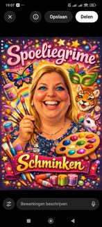 Schminker schminken kinderfeestje schmink knutselen tattoos, Schmink- of Themafeestjes