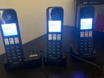 Philips huis telefoon set Model D 235 trio., Ophalen, Zo goed als nieuw, 3 handsets