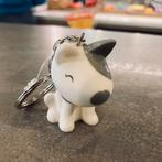 Sleutelhanger bull terrier, Ophalen of Verzenden, Nieuw, Hond of Kat, Beeldje of Figuurtje