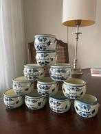 Delfs blauw, delfts blauw, potjes van de provincies, Antiek en Kunst, Ophalen of Verzenden
