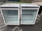 2 stuks tafelmodel polar koelkasten met glazendeur, Witgoed en Apparatuur, Zonder vriesvak, Ophalen of Verzenden, 85 tot 120 cm