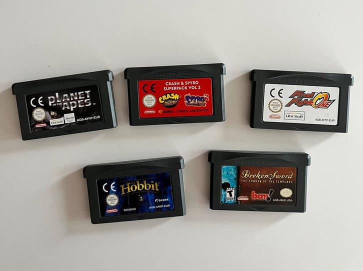 Gameboy advance games lot ( 15 games), Spelcomputers en Games, Games | Nintendo Game Boy, Gebruikt, Avontuur en Actie, 1 speler