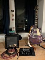 Gitaarset Epiphone Les Paul (Ultra III) / Speaker / Pedaal, Muziek en Instrumenten, Ophalen of Verzenden, Zo goed als nieuw, Solid body