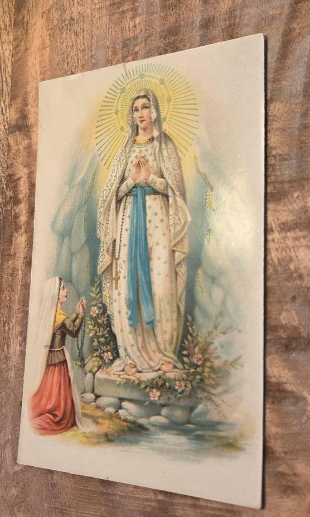 Verschijning Maria in Lourdes - Religie, Verzamelen, Ansichtkaarten | Themakaarten, Ongelopen, Overige thema's, Verzenden