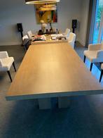 2 van Rossum eettafels, model Lof, Huis en Inrichting, Tafels | Eettafels, Ophalen, Gebruikt, 100 tot 150 cm, Eikenhout