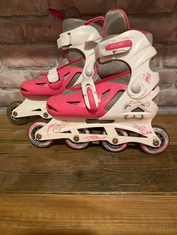 Roze Inline Skates - Maat Verstelbaar! 32-35 beschikbaar voor biedingen