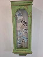 Vitrine kastje groen, Huis en Inrichting, Kasten | Vitrinekasten, Ophalen, 25 tot 50 cm, 50 tot 100 cm, Minder dan 100 cm