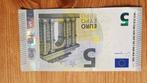 Bankbiljet 5 euro, Postzegels en Munten, Bankbiljetten | Nederland, Los biljet, Euro's, Ophalen of Verzenden