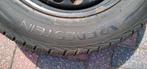 2 winterbanden 215 60 R16 stalen velg 5 gats, Auto-onderdelen, Banden en Velgen, Ophalen, 16 inch, Banden en Velgen, Winterbanden