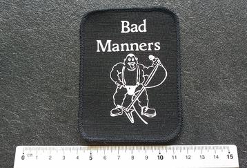 Bad Manners vintage 80's patch  ska beschikbaar voor biedingen