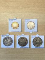 Lotje mooie Rijksmunt penningen (5 stuks), Verzenden, Overige materialen, Nederland