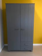 Kast Woood Dennis - staalgrijs - zeer goed!, Huis en Inrichting, Ophalen, 50 tot 100 cm, Zo goed als nieuw, 150 tot 200 cm