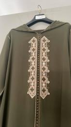 Olijf  kleur jilaba, Kleding | Dames, Gelegenheidskleding, Ophalen of Verzenden, Zo goed als nieuw, Groen, Overige typen