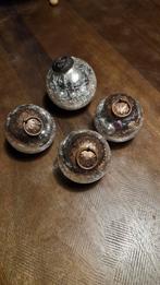 Vintage heksenballen Kerstballen Set van 4, Antiek en Kunst, Ophalen