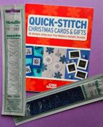 Kerstkaarten & gifts met garen 46 borduurpatronen, Hobby en Vrije tijd, Borduren en Borduurmachines, Ophalen, Nieuw, Handborduren