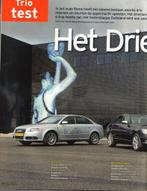 Autovisie triotest Audi A4,BMW 320 en Mercedes C220 2007, Gelezen, Ophalen of Verzenden