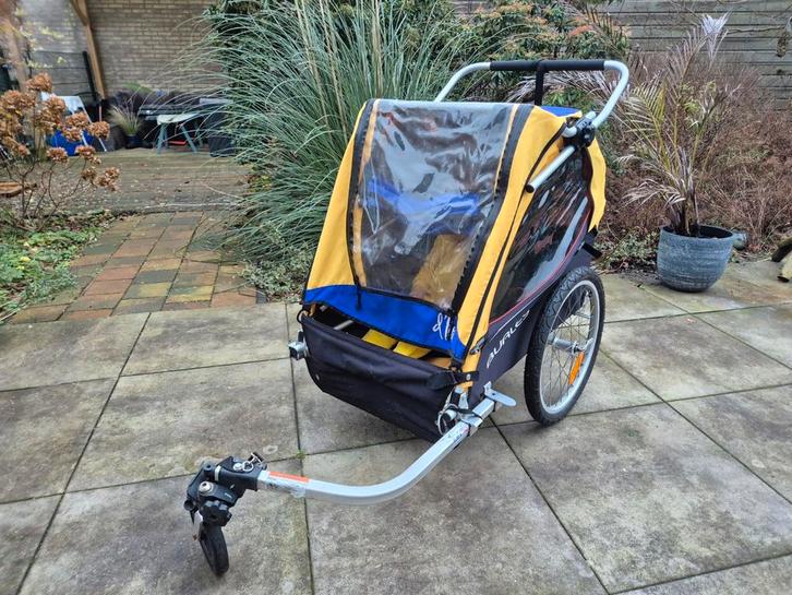 Burley D'Lite Fietskar - Kinderkar, Fietsen en Brommers, Fietsaccessoires | Aanhangers en Karren, Gebruikt, Kinderkar, 40 tot 60 kg