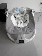 Heppiebaby elektrische wipstoel grijs/wit, Wipstoel, Met gordel(s) of riempje(s), Zo goed als nieuw, Ophalen