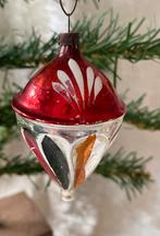 OUD ANTIEK GLAZEN KERSTBOOM KERSTBAL VERSIERING TOL, Diversen, Ophalen of Verzenden, Gebruikt