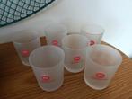 6 melkglas /  frozen glas glazen van Sonnema, Verzamelen, Ophalen of Verzenden, Zo goed als nieuw, Overige typen