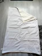 2 Koeka teddy ledikant dekens grijs en geel 100 x 150 cm, Ophalen of Verzenden, Zo goed als nieuw, Ledikant