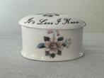 Pillendoosje van Royal Adderley Floral met roze bloemen, Ophalen of Verzenden