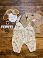 Baby girl setje wibra tuinboek creme shirtje beige maat 50, Kinderen en Baby's, Babykleding | Maat 50, Meisje, Nieuw, Ophalen of Verzenden