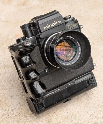 De legendarische Minolta XM Motor ! + Rokkor 1.4 / 58mm. beschikbaar voor biedingen