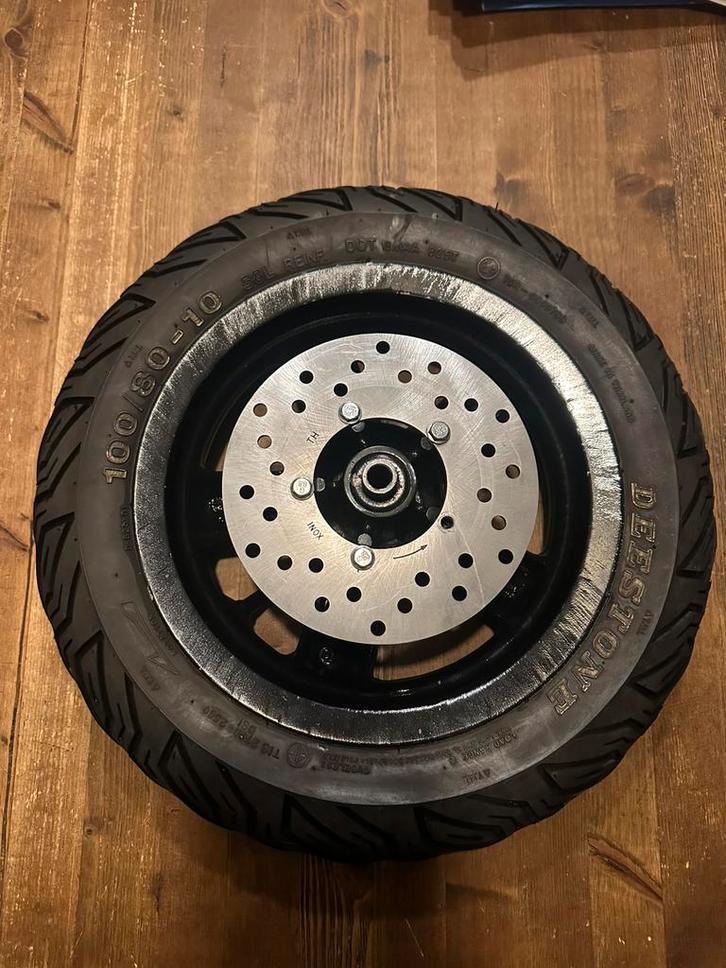 Piaggio Zip 2000 Velg + Nieuwe Remschijf, Fietsen en Brommers, Brommeronderdelen | Scooters, Gebruikt, Piaggio, Overige typen