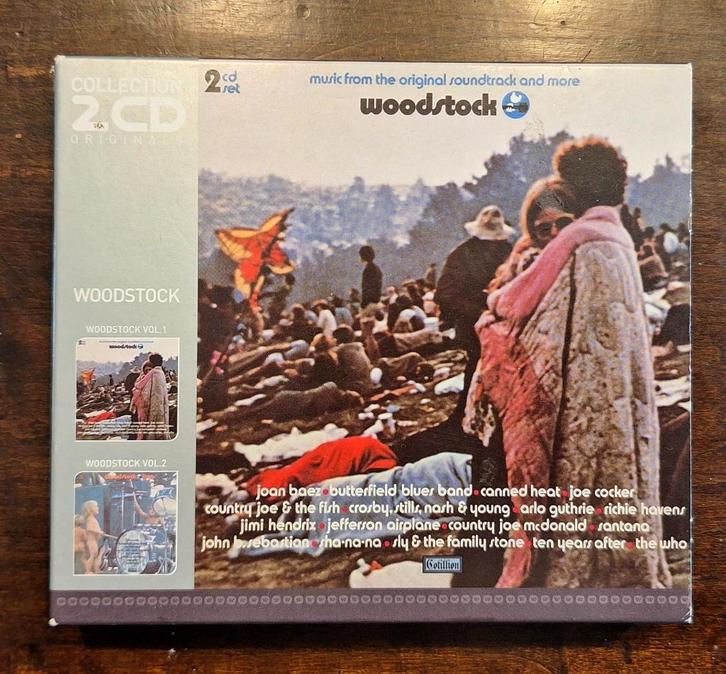 Box Woodstock 1 en 2 – 4 cd’s, Cd's en Dvd's, Cd's | Pop, Gebruikt, 1960 tot 1980, Ophalen of Verzenden