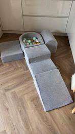 Meowbaby Foam Klimblokken met Ballenbak - Zo Goed Als Nieuw!, Ophalen, Zo goed als nieuw, Jongen of Meisje