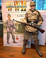Dragon 1/6 Jager Division Major WW2 Actiefiguur, Ophalen of Verzenden, Zo goed als nieuw, Groter dan 1:35, Figuur of Figuren