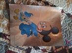 Oude disney mickey baby print, Ophalen of Verzenden, Mickey Mouse, Zo goed als nieuw