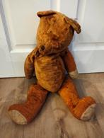 Vintage knuffel beer, flink versleten, Verzamelen, Beren en Cherished Teddies, Ophalen, Zo goed als nieuw, Stoffen beer, Overige merken
