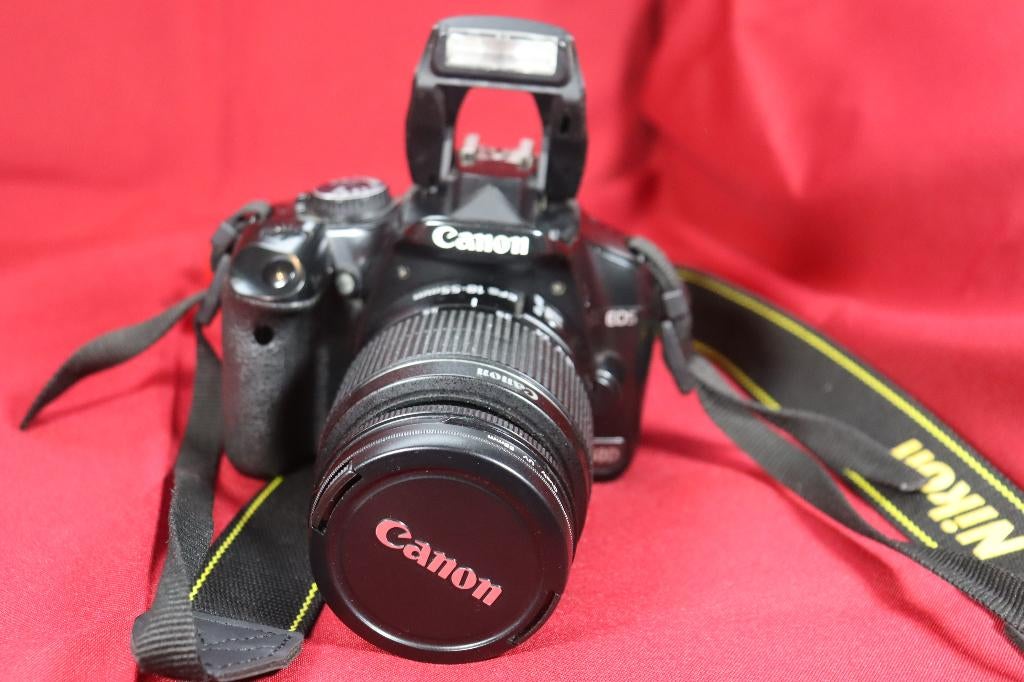 canon eos 450d met kit lens, Ophalen, Gebruikt, Canon, Minder dan 4 keer
