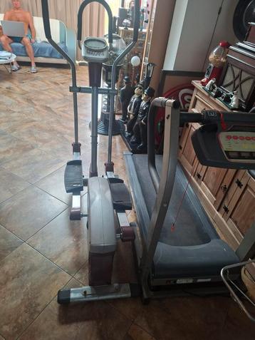 Loopband & Crosstrainer - Set of los te koop beschikbaar voor biedingen