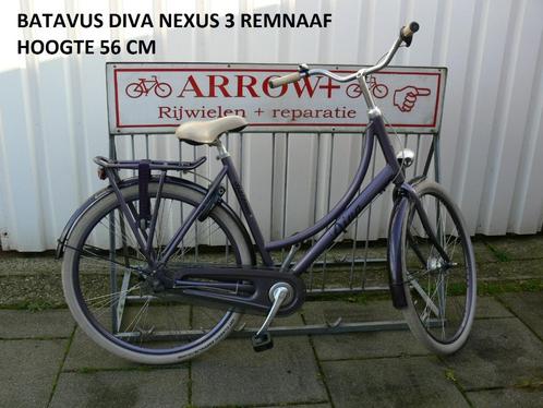 BATAVUS DIVA, Fietsen en Brommers, Fietsen | Dames | Damesfietsen, Gebruikt, Batavus, Versnellingen, 56 cm of meer, Ophalen