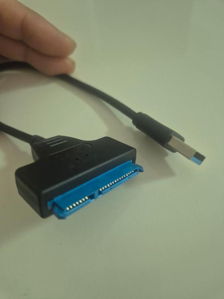SATA naar USB Adapter Kabel, Computers en Software, Pc- en Netwerkkabels, Zo goed als nieuw, Ophalen of Verzenden