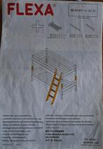 Flexa stapelbed, in diverse opstellingen te gebruiken, Huis en Inrichting, Slaapkamer | Stapelbedden en Hoogslapers, Ophalen, Gebruikt