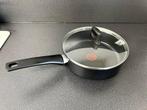 Tefal hapjespan met deksel 25 cm, Huis en Inrichting, Keuken | Potten en Pannen, Ophalen of Verzenden, Gebruikt, Koekenpan of Braadpan
