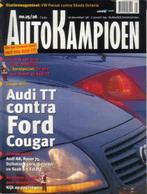 Autokampioen 25/26 1998 : Audi TT - Ford Cougar - Renault, Boeken, Ophalen of Verzenden, Gelezen, Algemeen