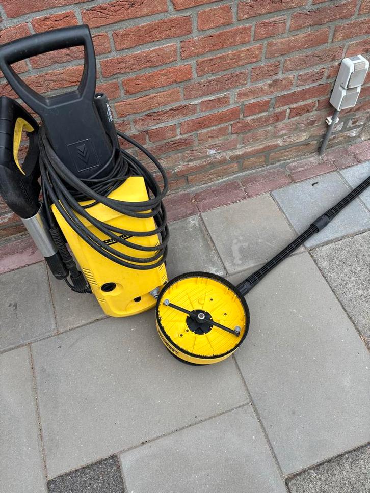 Kärcher Hogedrukreiniger Compleet, Tuin en Terras, Hogedrukreinigers, Gebruikt, Elektrisch, Met regelbare waterdruk, Ophalen of Verzenden
