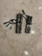 Cilindersloten 50 60 mm cilinder sloten cilinderslot, Ophalen of Verzenden, Zo goed als nieuw, Rvs, Slot