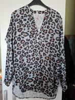 Grijze panter blouse van Miss Etam maat M., Maat 38/40 (M), Ophalen of Verzenden, Zo goed als nieuw, Miss Etam