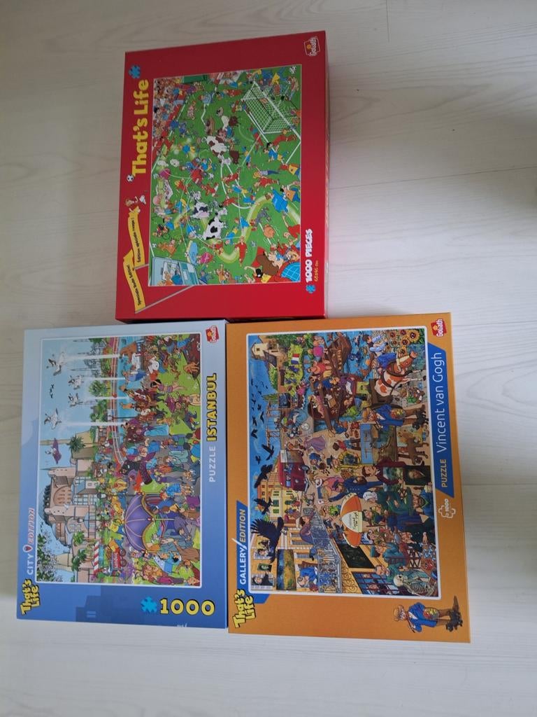 Verschillende soorten puzzels, Hobby en Vrije tijd, Ophalen, 500 t/m 1500 stukjes